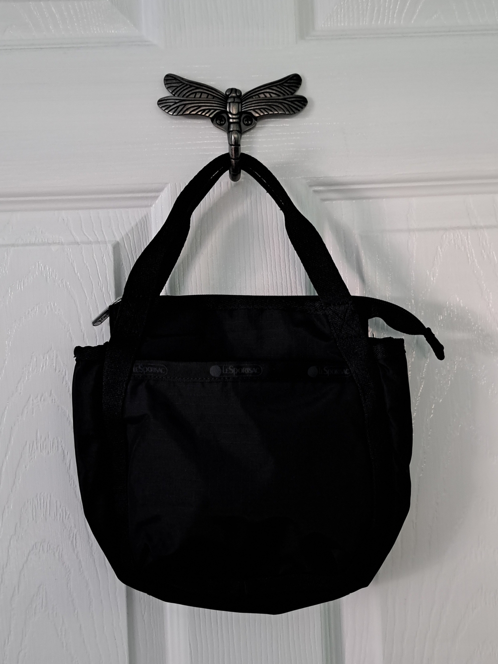 Lesportsac Black Compact Tote Bag